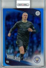 2025-26 Topps UEFA Club Competitions Erling Haaland Blue Foil #181【047/150】 Manchester City