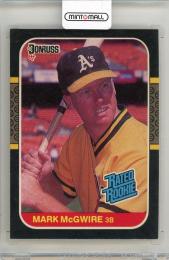 1987 DONRUSS Mark McGwire #46 Rated Rookie RC Oakland Athletics