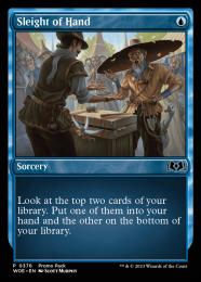 【WOE】【ENG】〈376-P-U〉《手練/Sleight of Hand》