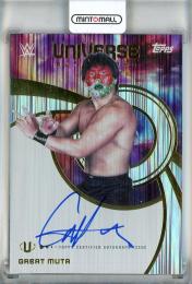 2025 Topps Universe WWE Universe  Great Muta Universe Autographs #UNAGMU