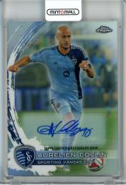 2014 Topps Chrome MLS Aurelien Collin Autographs #11  Sporting Kansas City