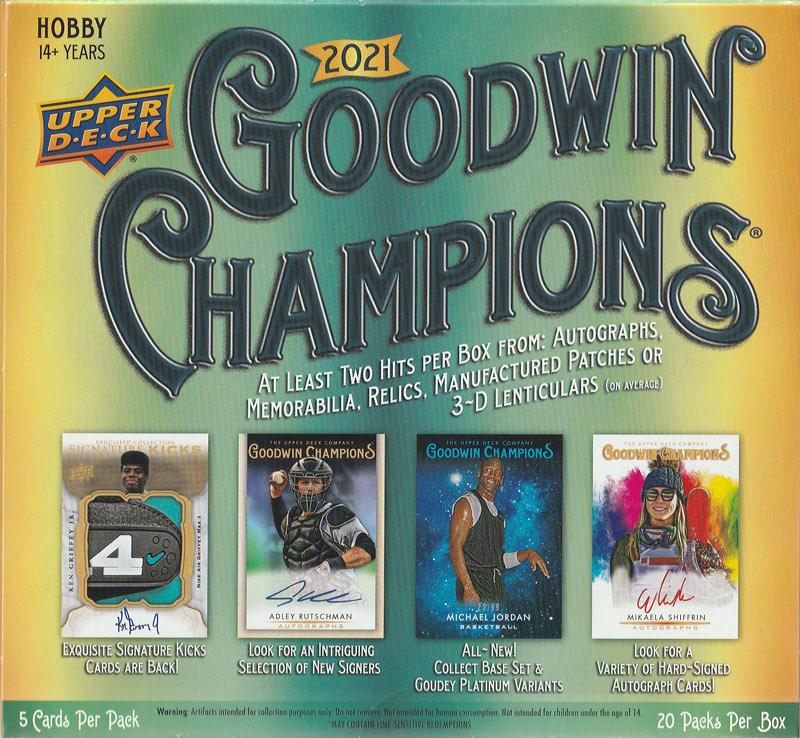 ミントモール / MINT-WEB店 (ボックス通販) / 2021 UPPER DECK GOODWIN CHAMPIONS  マルチスポーツu0026ノンスポーツ