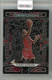 2022-23 PANINI Obsidian DeMar DeRozan Electric Etch Red #3【1st No. 1/5】 Chicago Bulls