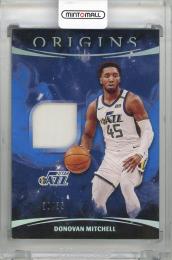 2021-22 PANINI Origins Donovan Mitchell Origins Memorabilia Blue #4【30/35】 Utah Jazz