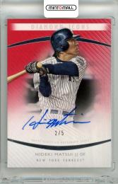 2017 Topps Diamond Icons Hideki Matsui  #AU-HM Autograph Red Parallel【2/5】 Yankees