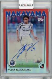 2025 TOPPS Jリーグ フラッグシップ 中山雄太 (町田) 直筆サインカード【4/5】