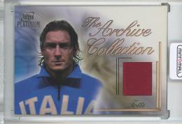 2003 Futera Platinum Francesco Totti The Archive Collection Jersey【13/250】 Italy