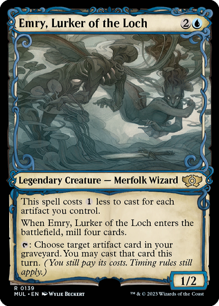 mtg 湖に潜む者、エムリー ロシア語版 eld ミントモール / MINT GAMES MTG(東日本橋) / 【MUL】【ENG
