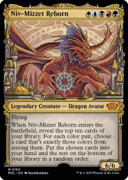 MTG ニヴ＝ミゼット再誕 ロシア語foil ニヴ＝ミゼット再誕/Niv-Mizzet Reborn《日本語》【MUL】