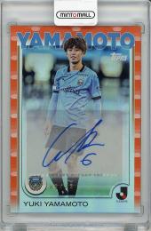 2025 TOPPS Jリーグ フラッグシップ 山本悠樹 (川崎) 直筆サインカード【09/25】