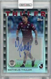 2025 TOPPS Jリーグ フラッグシップ マテウス・トゥーレル (神戸) 直筆サインカード【05/10】