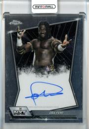 2026 Topps Chrome WWE Oba Femi NXT Autographs #NXTOBA