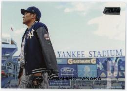 2018 Stadium Club Black Foil #54 Masahiro Tanaka