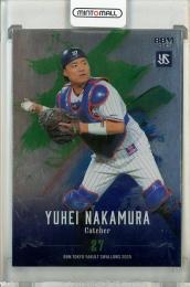 2025 BBM 東京ヤクルトスワローズ 中村悠平 銀紙版【042/200】