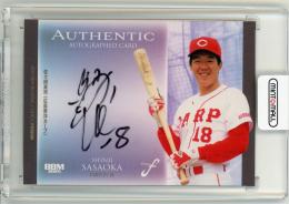 2025 BBM FUSION 佐々岡真司 直筆サインカード【56/90】