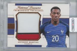 2018 PANINI National Treasures Tremendous Treasures Bronze / ANTHONY MARTIAL(France) 【17/35】