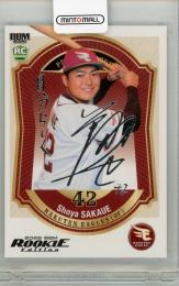 2026 BBM Rookie Edition 阪上翔也 箔サイン #036【198/200】 東北楽天ゴールデンイーグルス