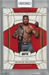 2022 Panini Chronicles Francis Ngannou Base National Treasures #433 ※裏面傷あり【93/99】 Heavyweight