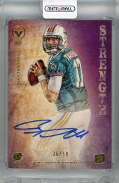 2012 Topps Valor Ryan Tannehill Legionary Autographs Strength #LA-RT RC ※白かけ・角折れあり【36/50】 Miami Dolphins