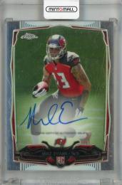 2014 Topps Chrome Mike Evans Rookie Autographs #185 RC Tampa Bay Buccaneers