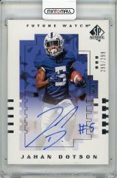 2022 UPPER DECK SP Authentic Jahan Dotson Autograph【295/299】