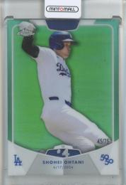 2024 Topps 50/50 Ohtani Chrome Shohei Ohtani Apua Refractors #8【45/75】 Los Angeles Dodgers