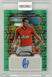 2023-24 PANINI Prizm Premier League Robin Van Persie Signatures Green Pulsar Prizms【S-RVP】 Manchester United