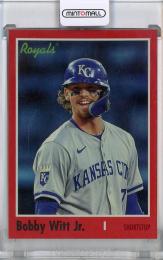 2024 Topps Archives Bobby Witt Jr. Design Variations Red Hot Foil【38/50】 Kansas City Royals
