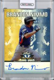 2011 Leaf Variant Brandon Nimmo Autograph Blue【69/99】