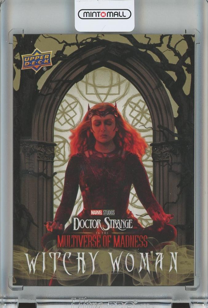 ミントモール / MINT 池袋店 / 2023 Upper Deck Doctor Strange in the Multiverse of  Madness Elizabeth Olsen/Scarlet Witch Witchy Woman Gold Parallel/WW-7【53/99】