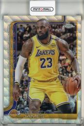 2025-26 Topps Chrome LeBron James Wave Refractors #127 Los Angeles Lakers