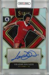 2022-23 Panini Select Premier League Graeme Souness Signatures Silver #27 Auto Liverpool FC