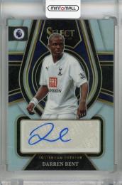 2022-23 Panini Select Premier League Darren Bent  Signatures Silver #12 Auto Tottenham Hotspur