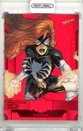 2023 Sky Box Marvel Metal Universe Avengers Arochne #28 Precious Metal Gems Red【083/100】《やや難あり》