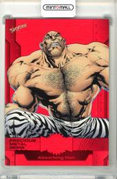 2023 Sky Box Marvel Metal Universe Avengers Absorbing Man #20 Precious Metal Gems Red【013/100】