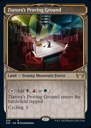 【SNC】【ENG】【Foil】《ジアトラの試練場/Ziatora's Proving Ground》 特別版