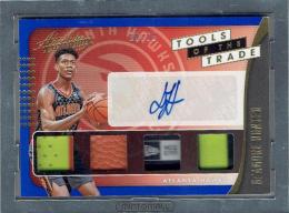 2019-20 PANINI ABSOLUTE MEMORABILIA Tools Of The Trade Memorabilia Autograph Card De'andre Hunter 【08/25】