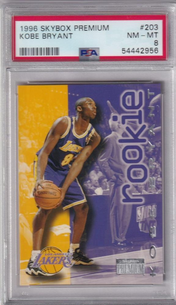 1996-97 Skybox Premium Kobe Bryant #203 outlets Rookie