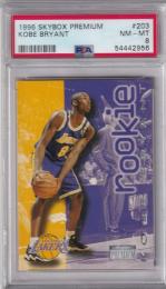 1996-97 Skybox Premium Kobe Bryant #203 RC PSA 8 NM-MINT