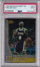 1996-97 Bowman's Best Kobe Bryant R23 RC PSA 9 MINT