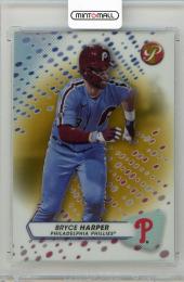 2023 TOPPS Pristine Bryce Harper Gold Refractors #90【34/50】 Philadelphia Phillies