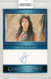 2023 Rittenhouse Game of Thrones Art and Images Amrita Acharia as Irri Autograph