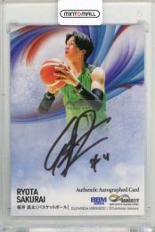 2024 BBM INFIINITY 桜井良太 直筆サインカード 縦版【10/15】 レバンガ北海道