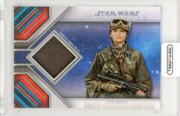 2022 TOPPS STAR WARS MASTERWORK Jyn Erso Sourced Fabric Relic【CR-JE】