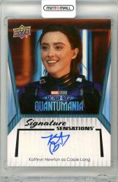 2024 Upper Deck Marvel Studios Series 2 Kathryn Newton as Cassie Lang #SS-NK Signature Sensations