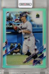2021 Topps NPB Chrome  青木宣親 (東京ヤクルトスワローズ) Aqua Refractors 143/199