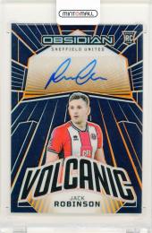 2023-24 Panini Obsidian Jack Robinson Volcanic Signatures Electric Etch Orange【16/49】 Sheffield United