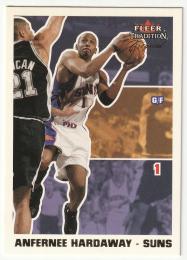 2003-04 FLEER Tradition Crystal #100 / ANFERNEE HARDAWAY(Phoenix Suns) 【001/175】