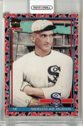 2026 Topps Japan Edition Shoeless Joe Jackson '91 Topps Black Koi Fish #T9127【02/10】