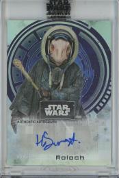2023 Topps Chrome Black star wars Harley Durst Autograph/#A-HD